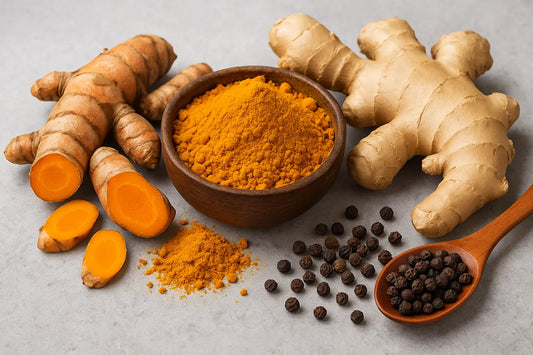 Златната комбинация: Куркума, Джинджифил и Пиперин – Тройна сила за вашето тяло